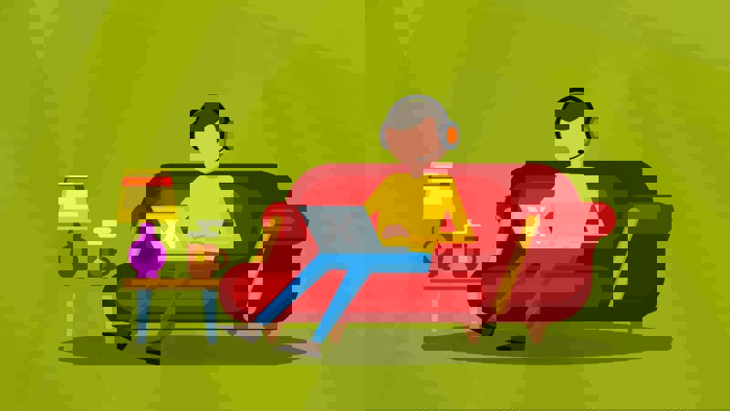 Hjemmearbejdsplads
