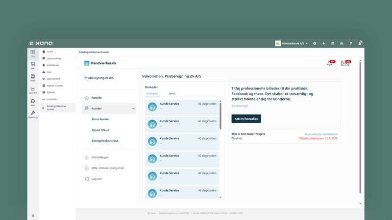 Få sikkerhed for dine betalinger med Håndværker.dk